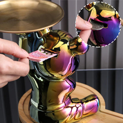 Escultura Ursinho Decor Aparador & Cofre Conceito 