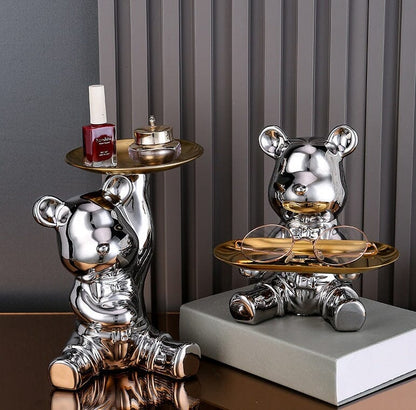 Escultura Ursinho Decor Aparador & Cofre Conceito 