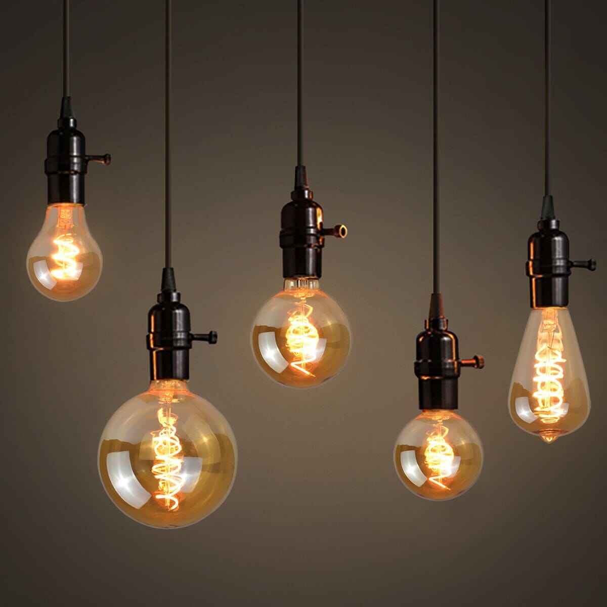 Lâmpadas Vintage Retrô luzes Conceito 
