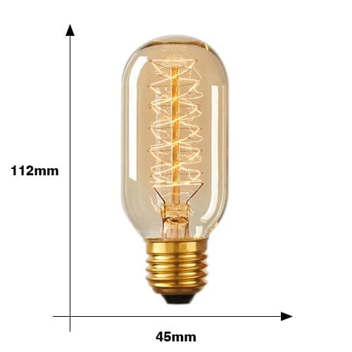 Lâmpadas Vintage Retrô luzes Conceito Modelo 1 Kit 2 unidades 