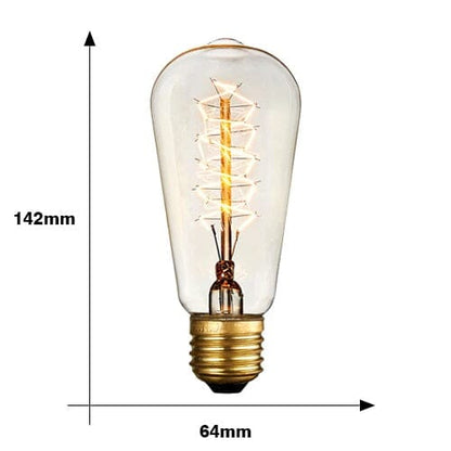 Lâmpadas Vintage Retrô luzes Conceito Modelo 5 Kit 2 unidades 