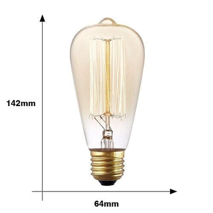 Lâmpadas Vintage Retrô luzes Conceito Modelo 9 Kit 2 unidades 