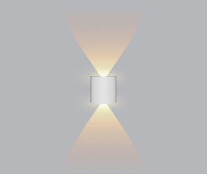 Luminária de Parede 4 Feixes de Luz luzes projeto-150 Branco 1 feixe de luz 