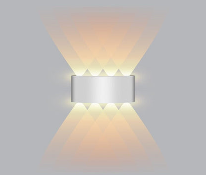 Luminária de Parede 4 Feixes de Luz luzes projeto-150 Branco 4 feixes de luz 