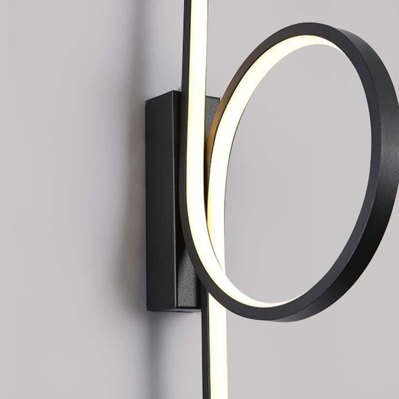 Luminária de Parede em Loop luzes projeto-150 