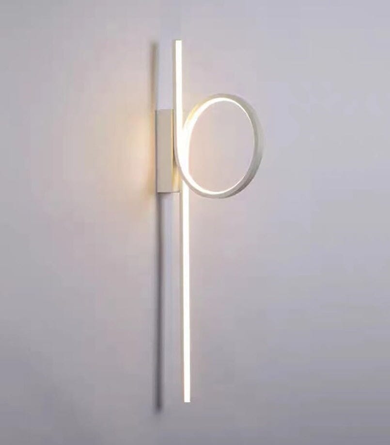 Luminária de Parede em Loop luzes projeto-150 Branco Quente 