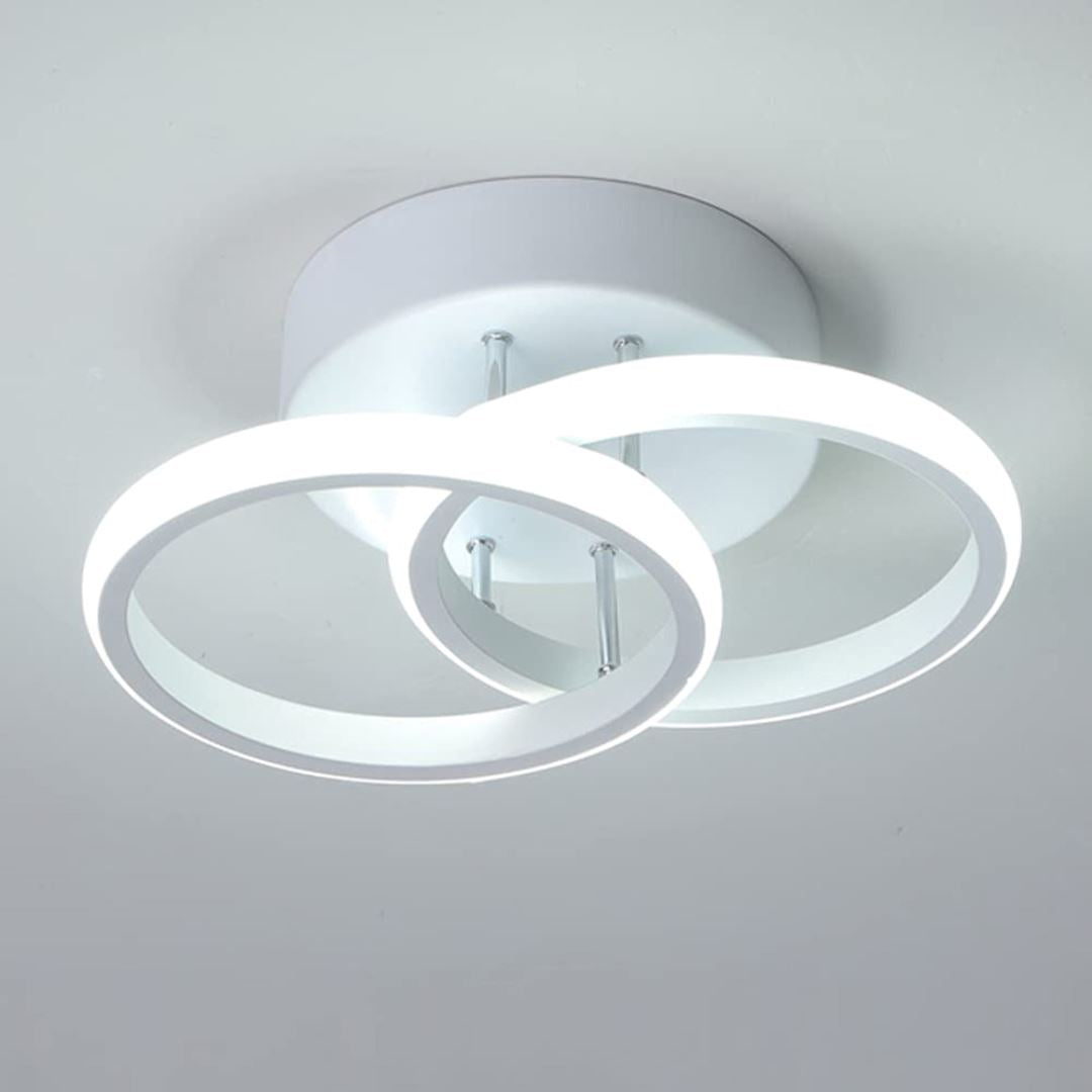 Luminária de Teto Plafon em Led Apollo luzes Conceito Branco Fria 