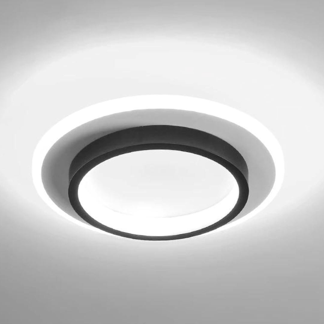 Luminária de Teto Plafon Pixel luzes Conceito Circular Fria 