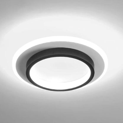 Luminária de Teto Plafon Pixel luzes Conceito Circular Fria 