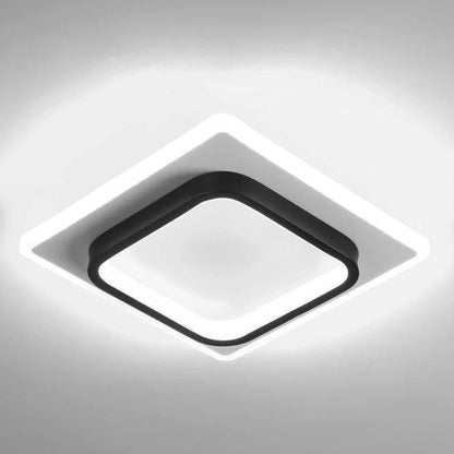 Luminária de Teto Plafon Pixel luzes Conceito Quadrada Fria 