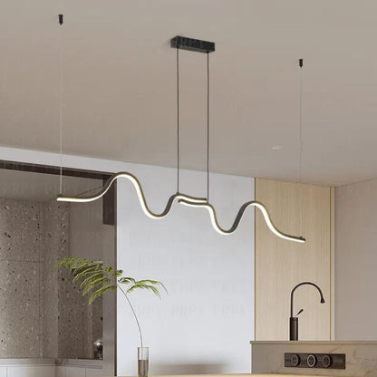 Lustre Pendente Ivar Led luzes Conceito Quente 