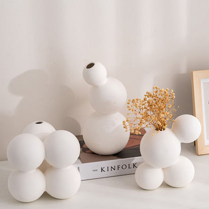 Vasos Cilíndricos em Formas Conceito 